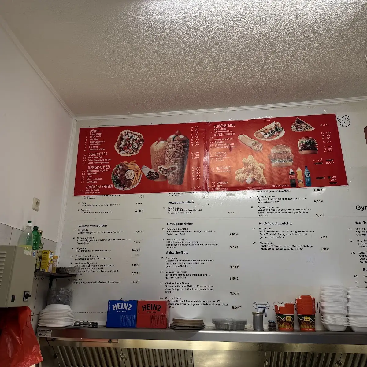 Speisekarte, Best Döner Luckau