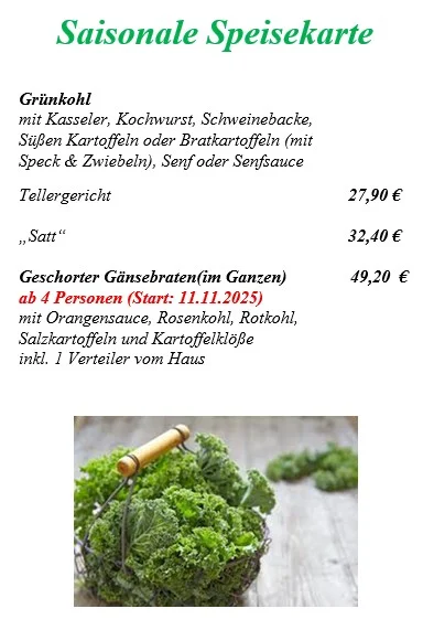 Speisekarte photo 1