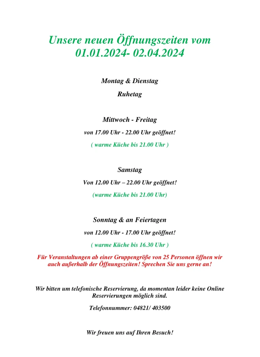 Speisekarte photo 8