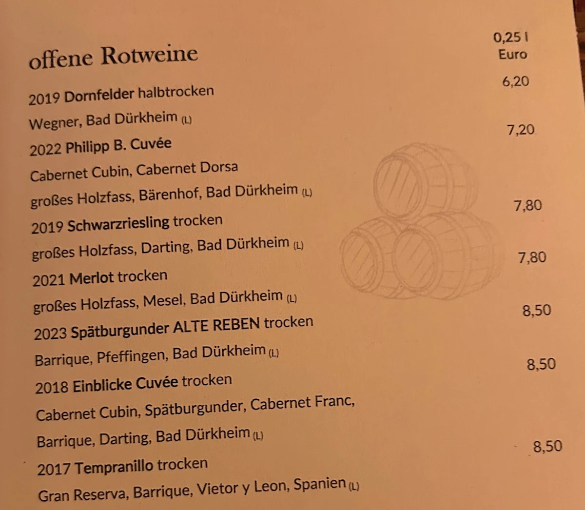 Speisekarte photo 3