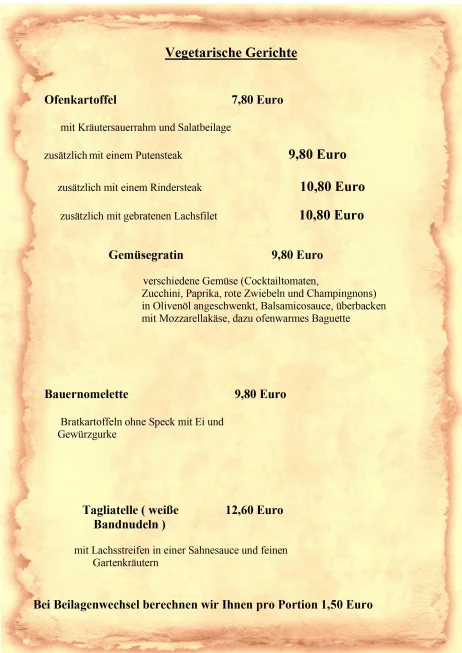 Speisekarte photo 4