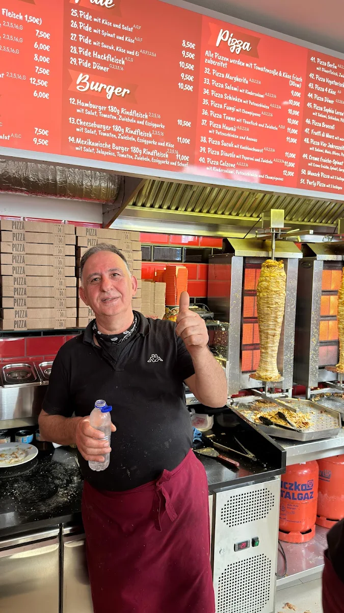 Speisekarte, Berliner Döner St. Ilgen