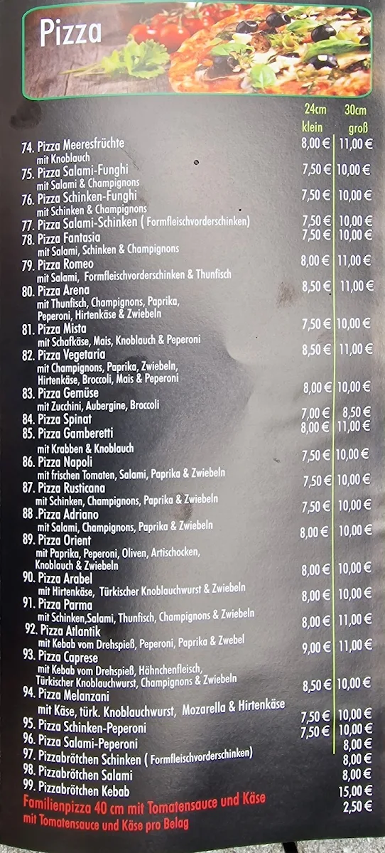 Speisekarte photo 3