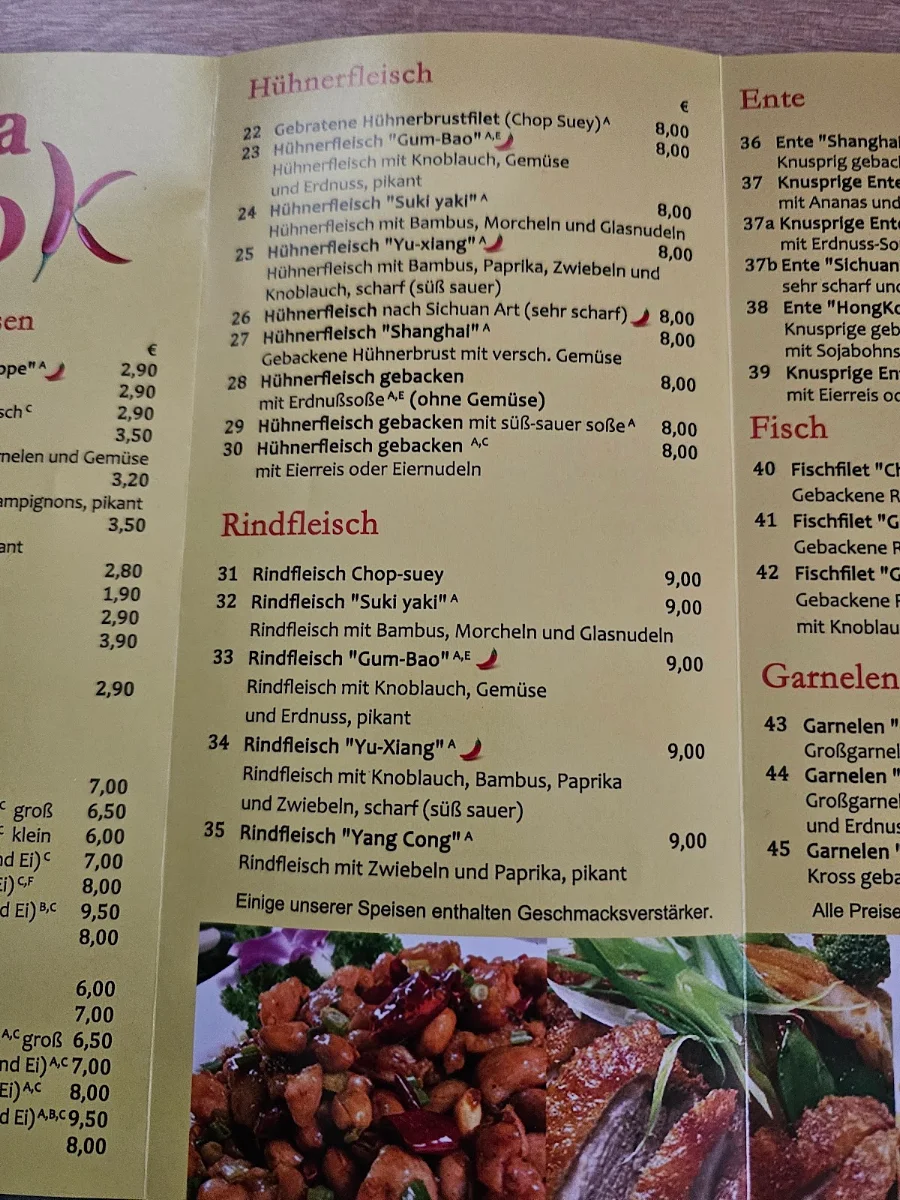 Speisekarte photo 3