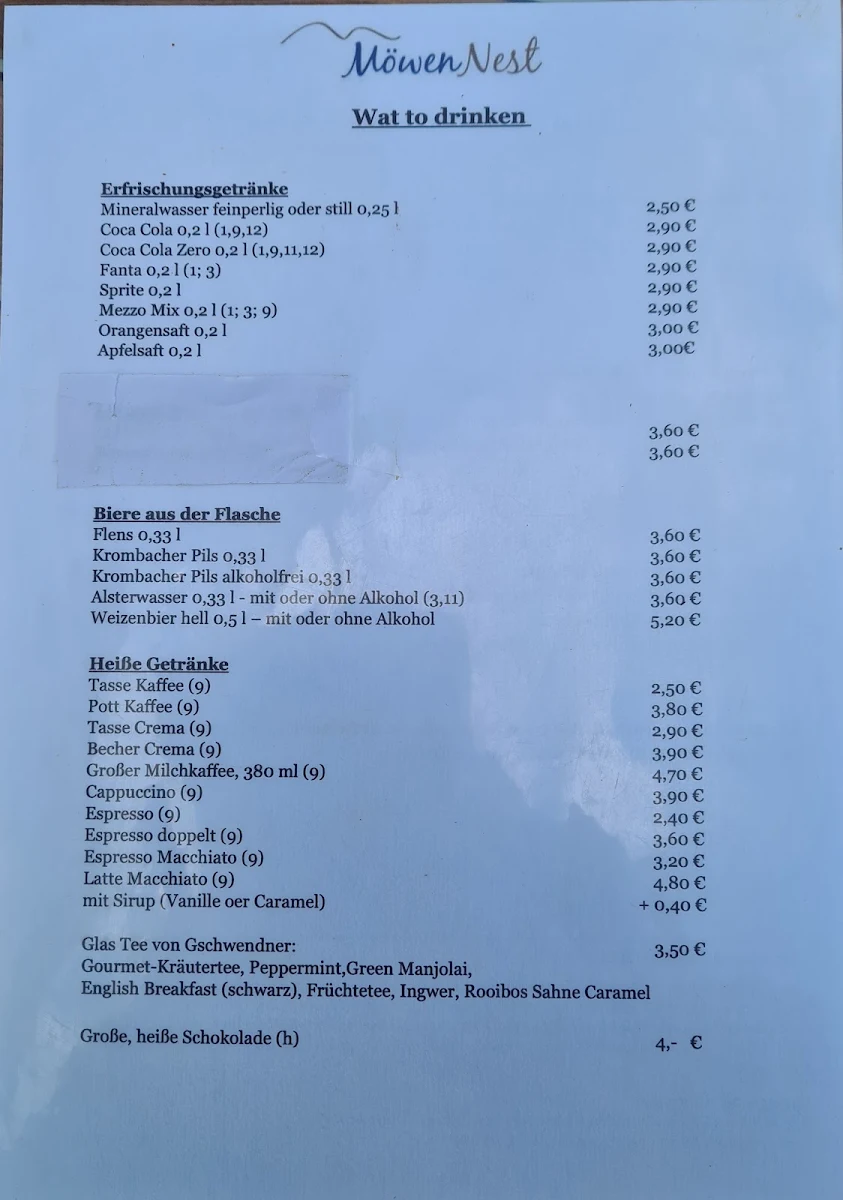 Speisekarte photo 1