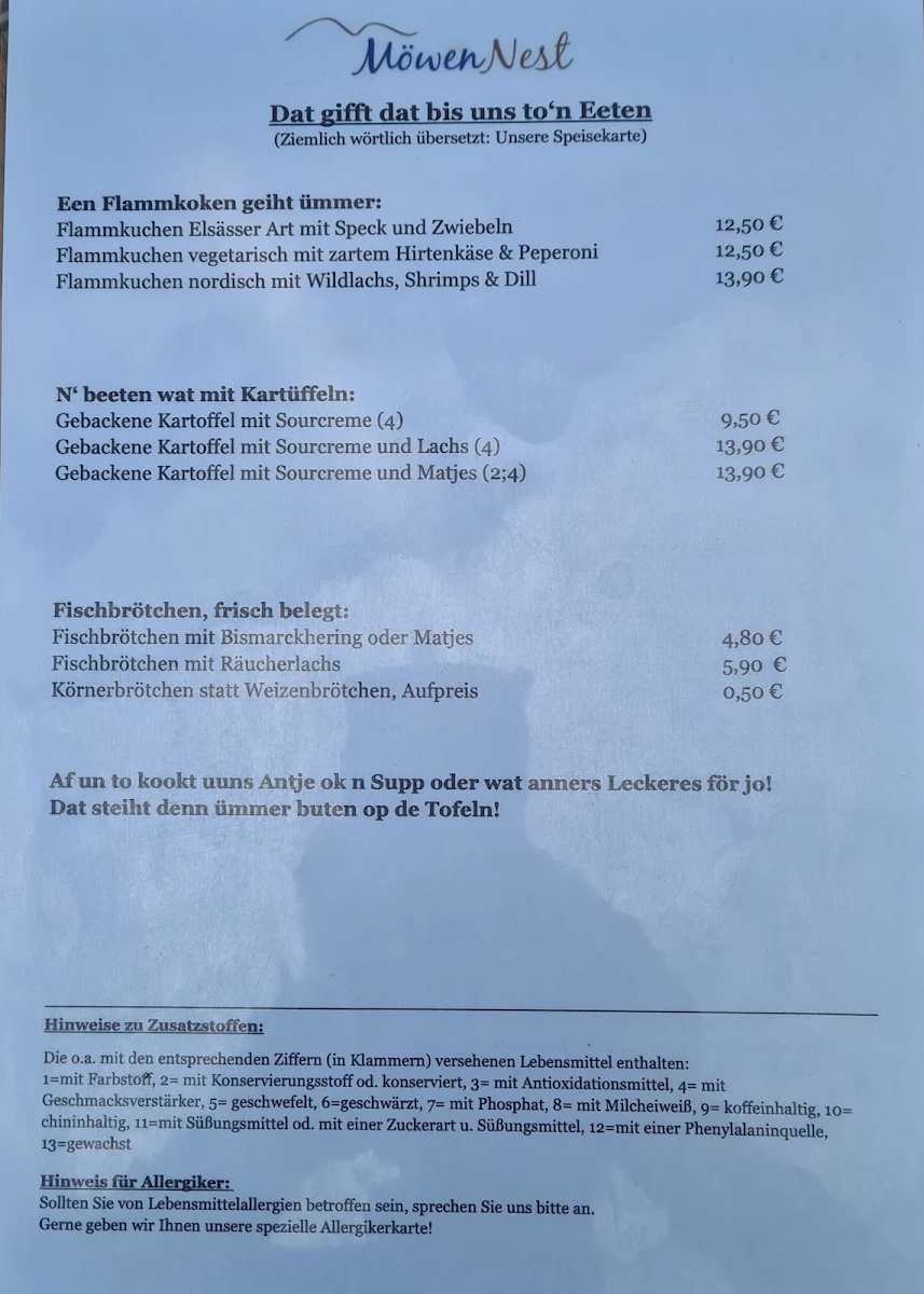 Speisekarte photo 2