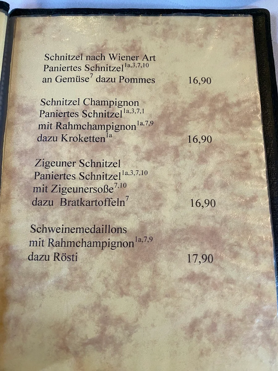 Speisekarte photo 1