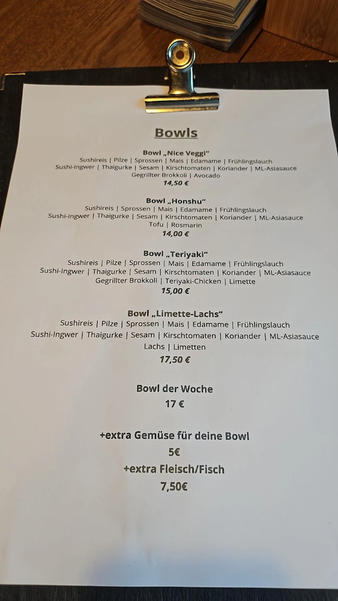 Speisekarte photo 2