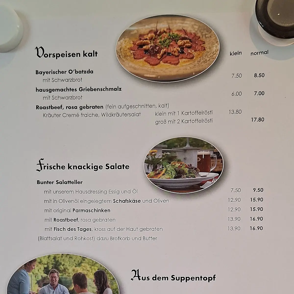 Speisekarte photo 1