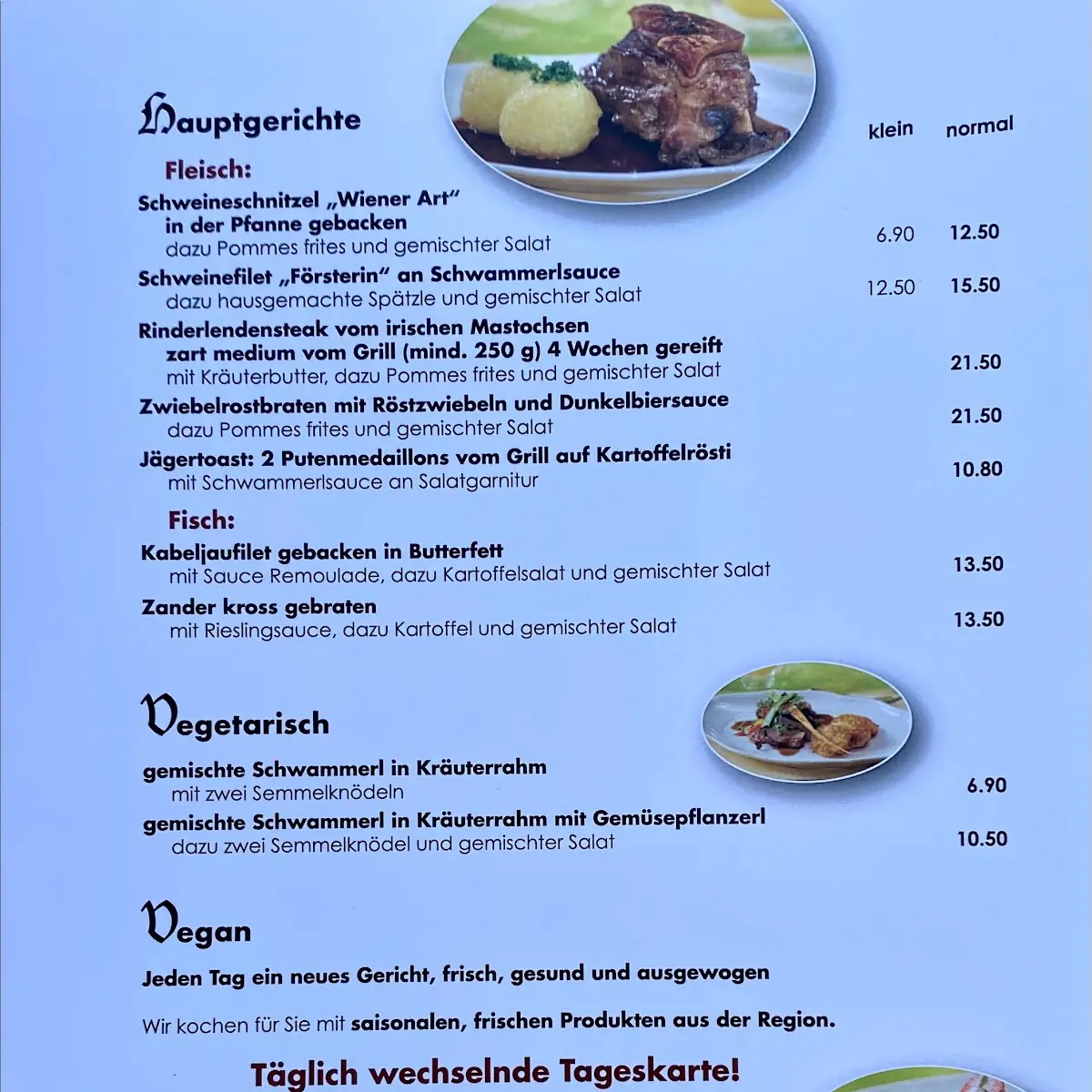 Speisekarte photo 6