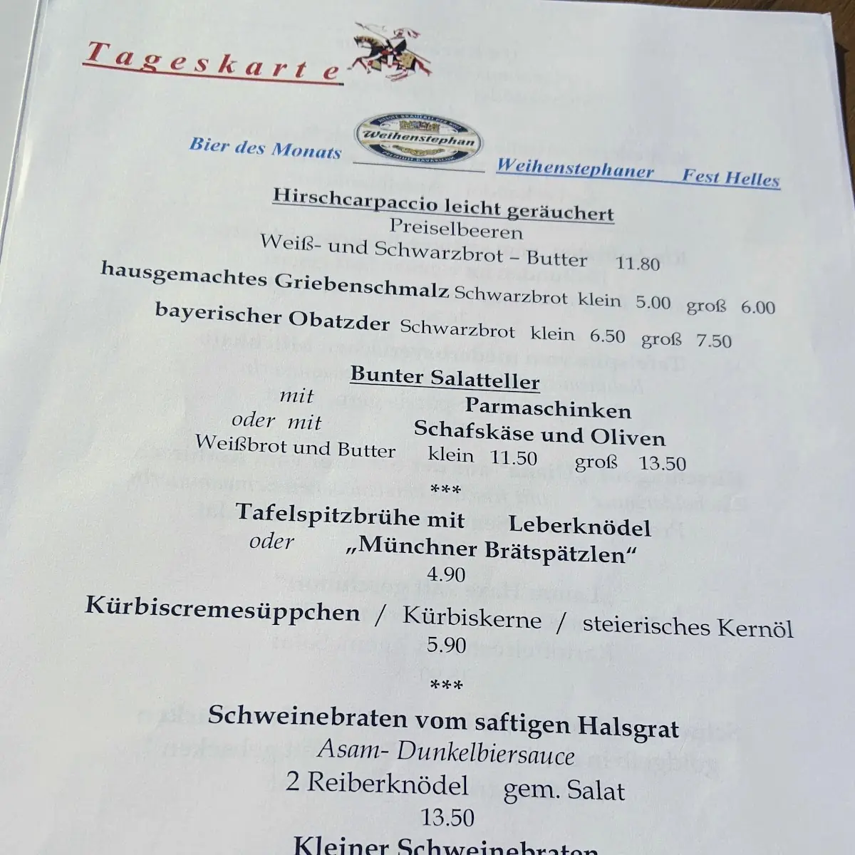 Speisekarte photo 7
