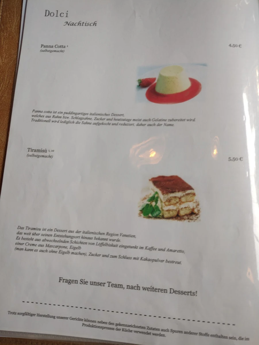 Speisekarte photo 3