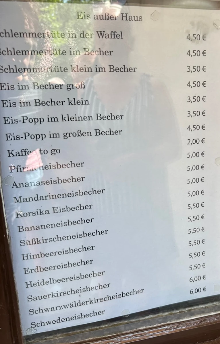 Speisekarte, Cafe "Am Wall" Inh.Renate Sulz