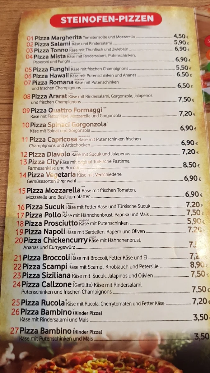 Speisekarte photo 3
