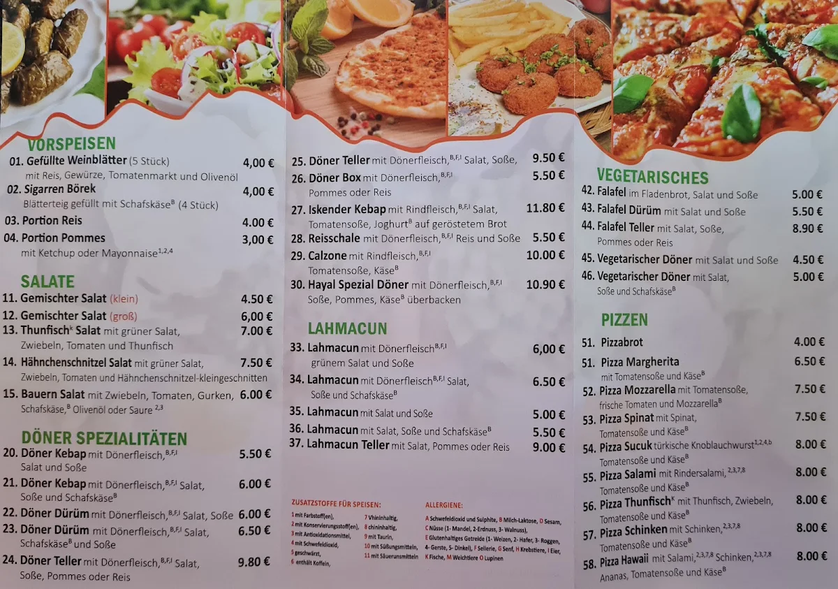 Speisekarte photo 3