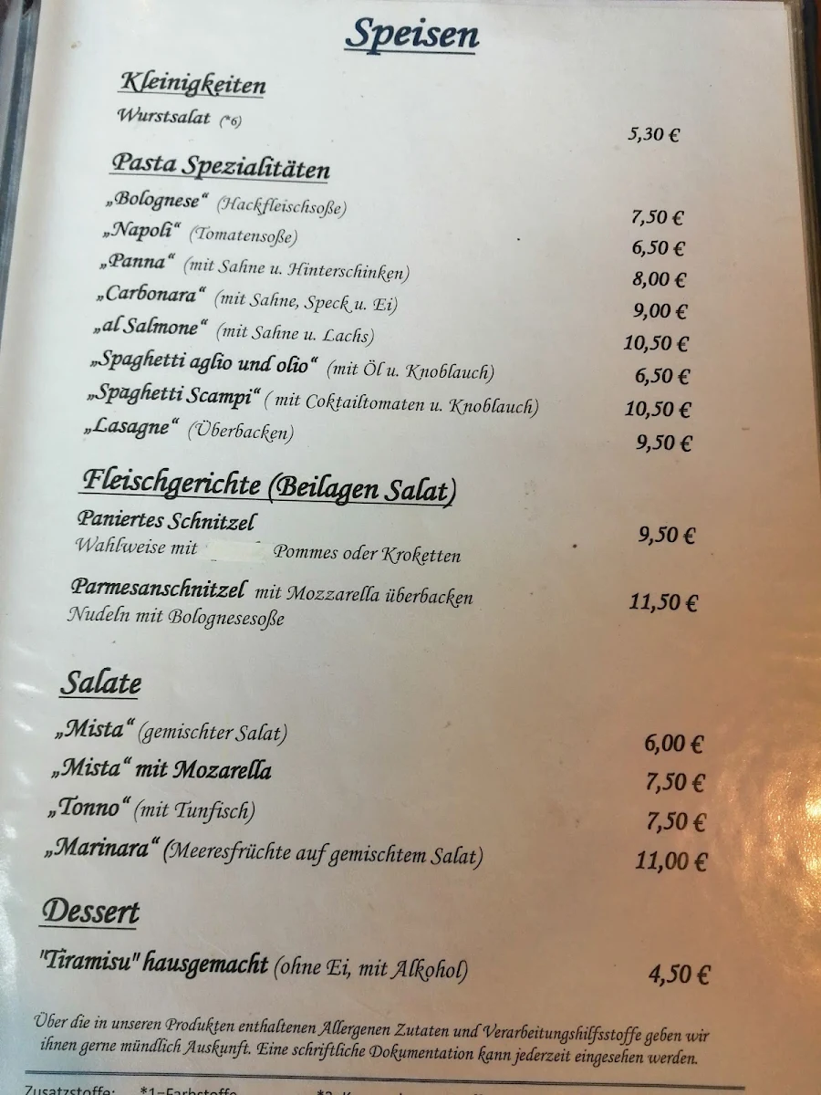 Speisekarte photo 1