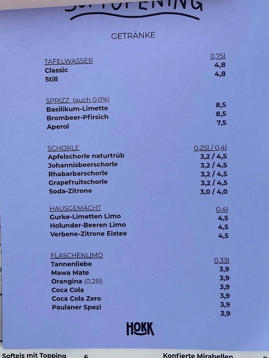 Speisekarte photo 5