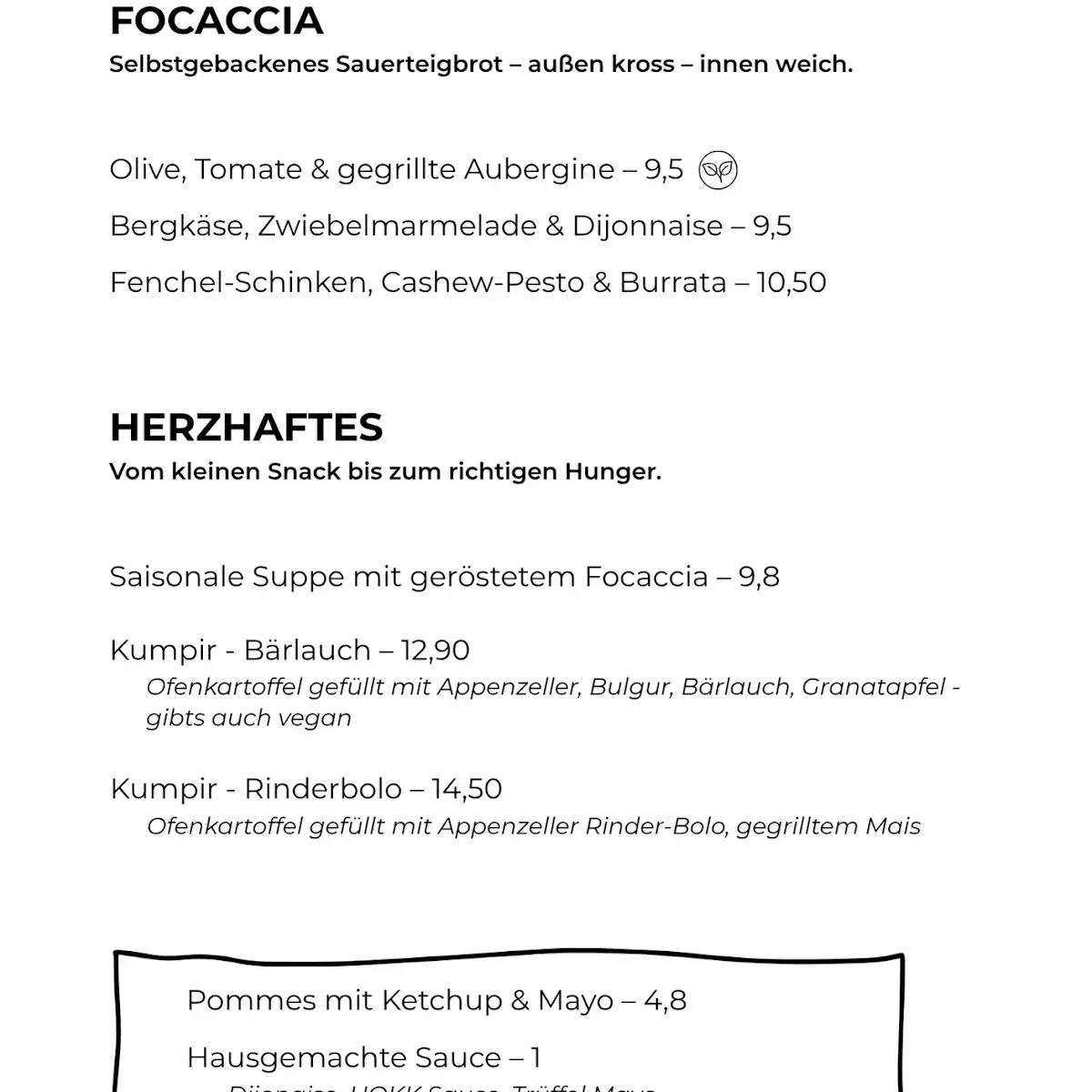 Speisekarte photo 8