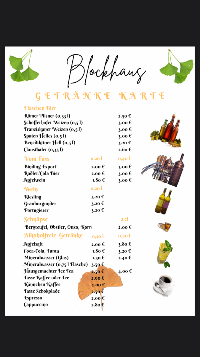 Speisekarte photo 3