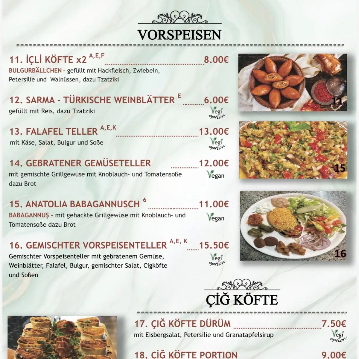 Speisekarte photo 7