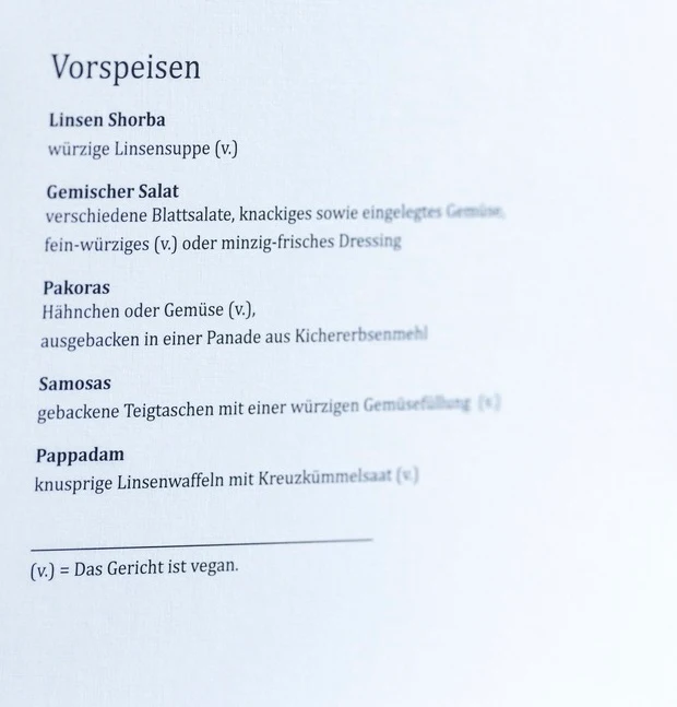Speisekarte photo 8