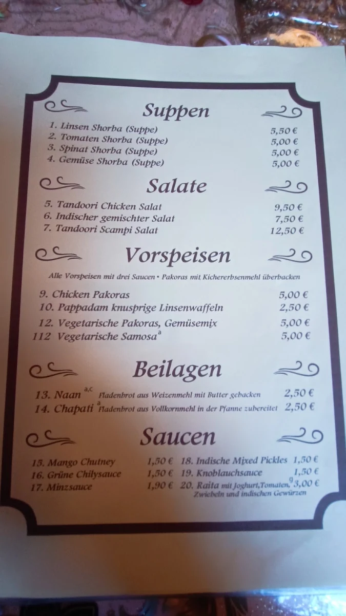 Speisekarte photo 9