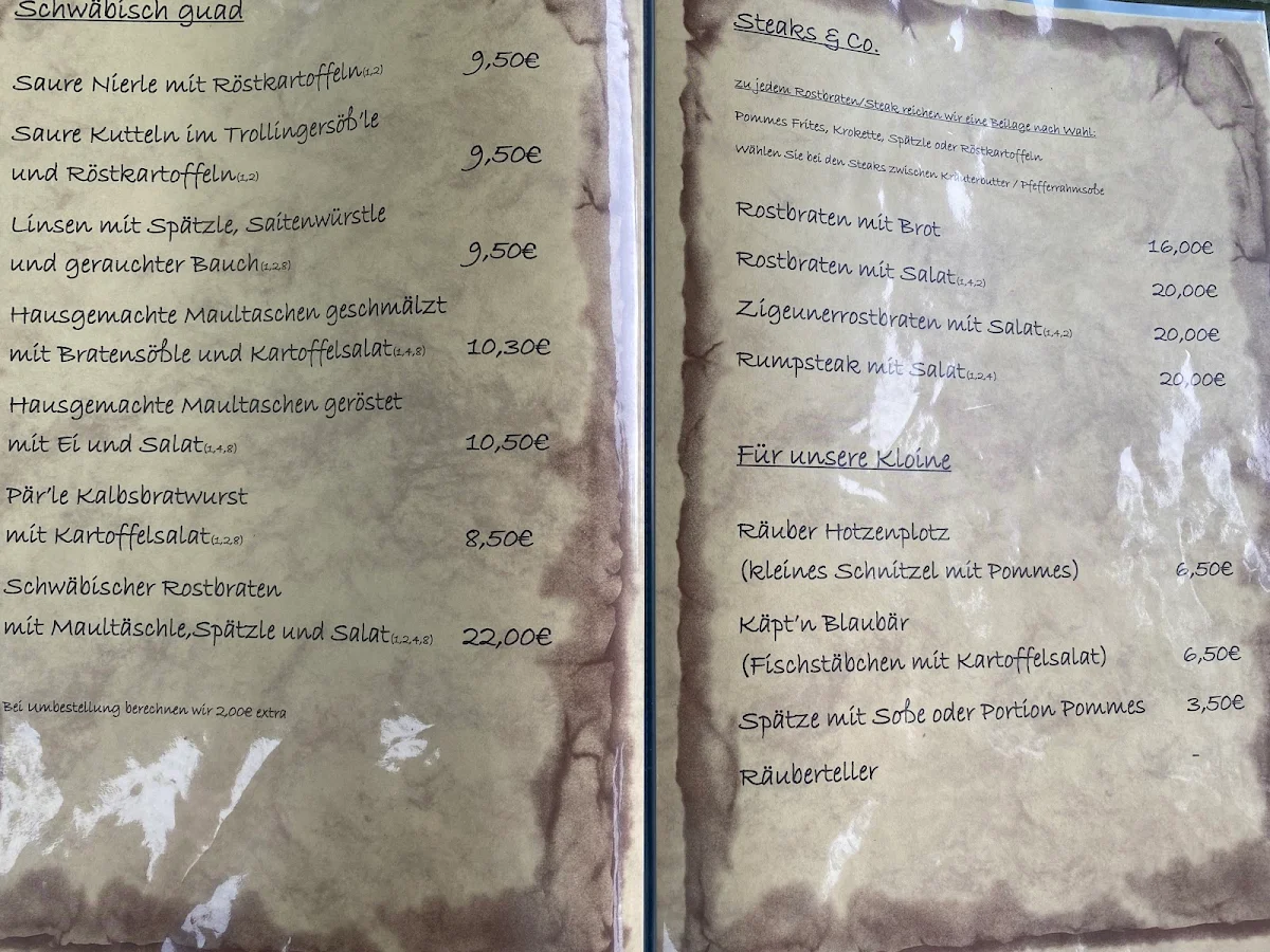 Speisekarte photo 3