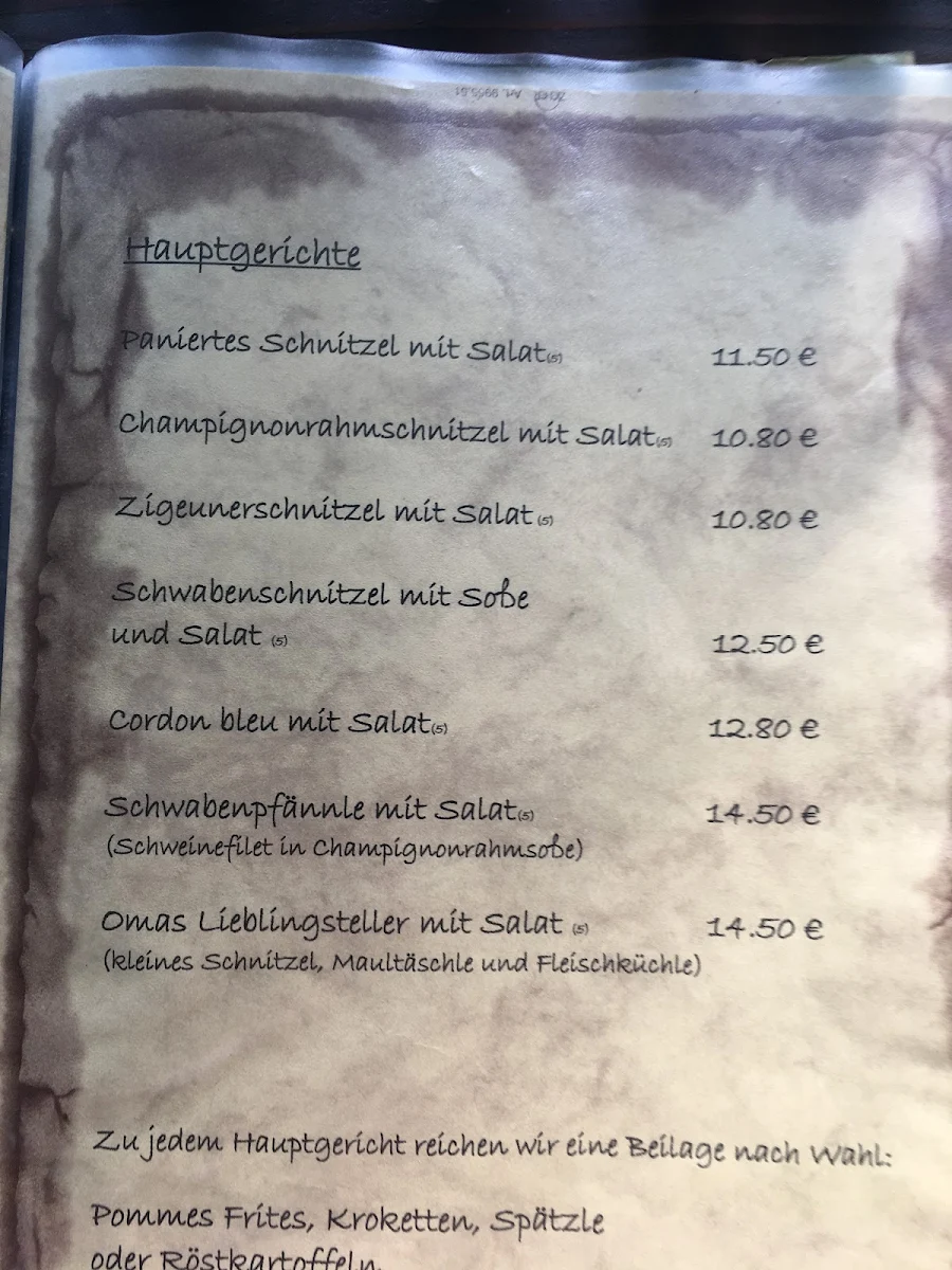 Speisekarte photo 5