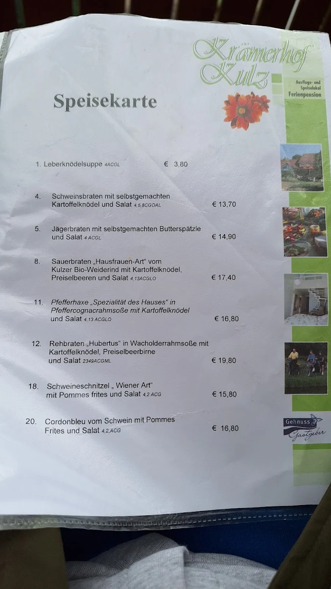 Speisekarte photo 1