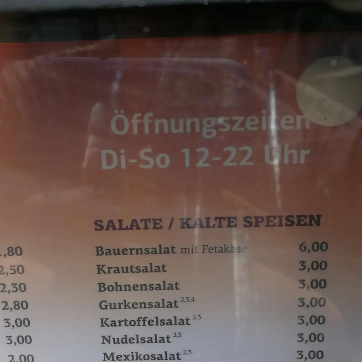 Speisekarte photo 3