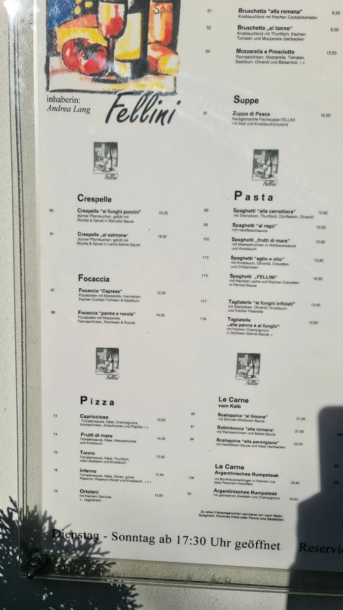Speisekarte photo 4