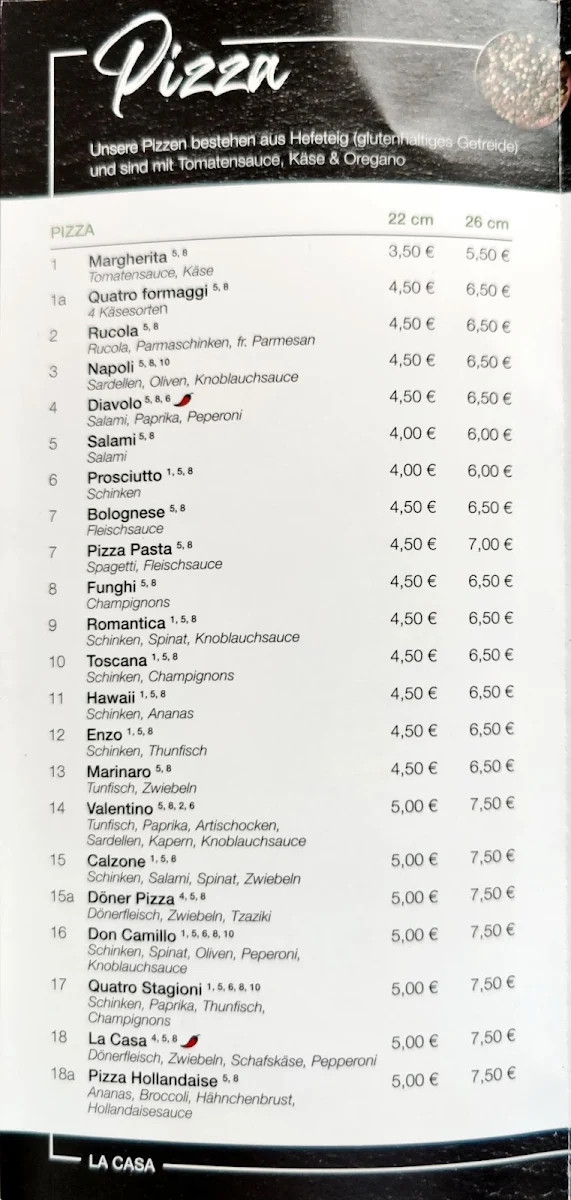 Speisekarte photo 5