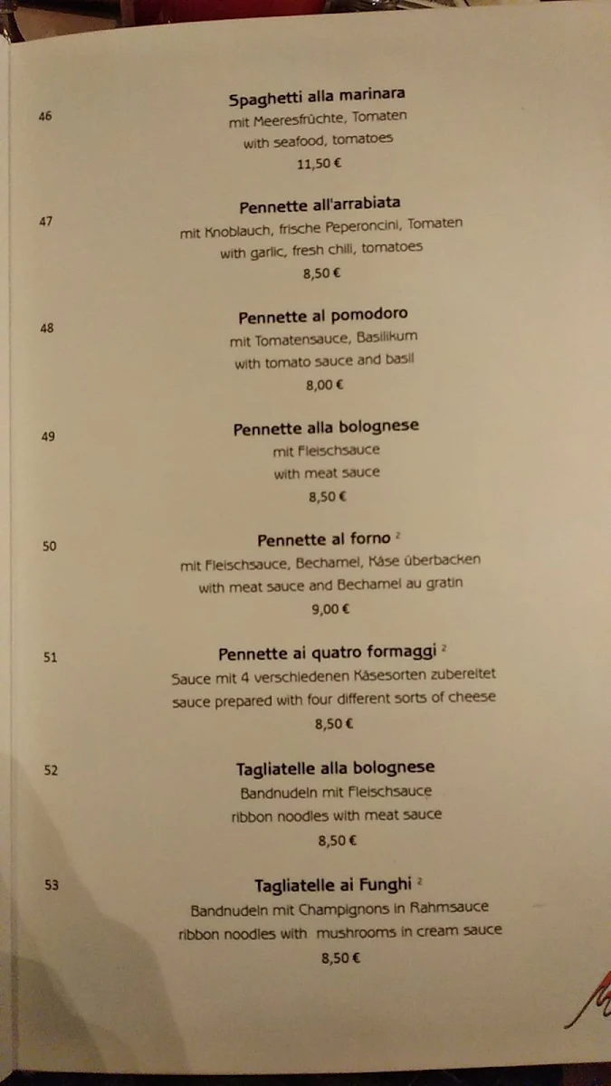 Speisekarte photo 6