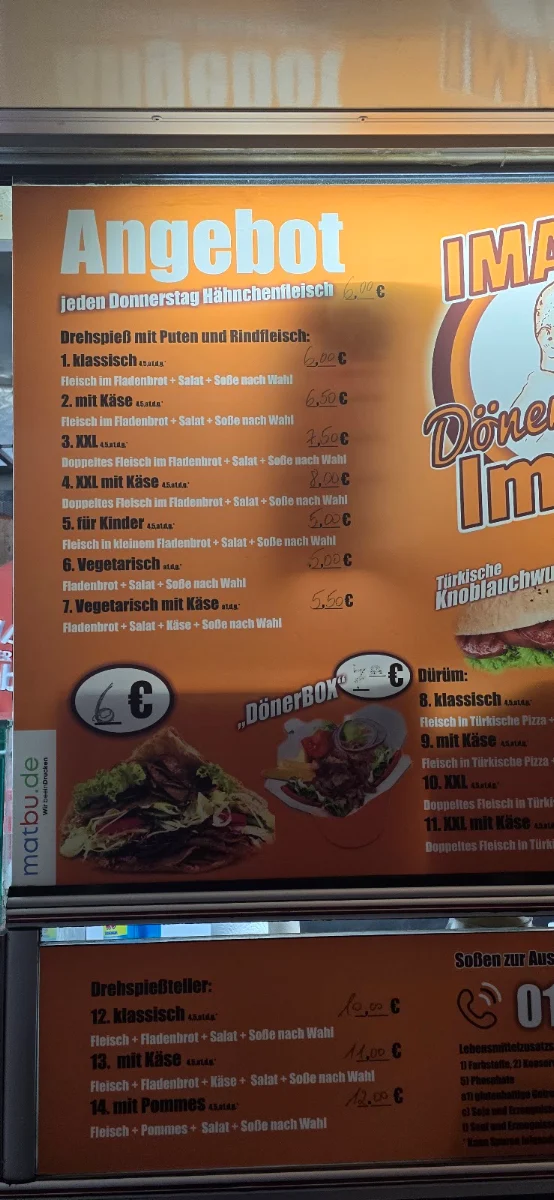 Speisekarte photo 2