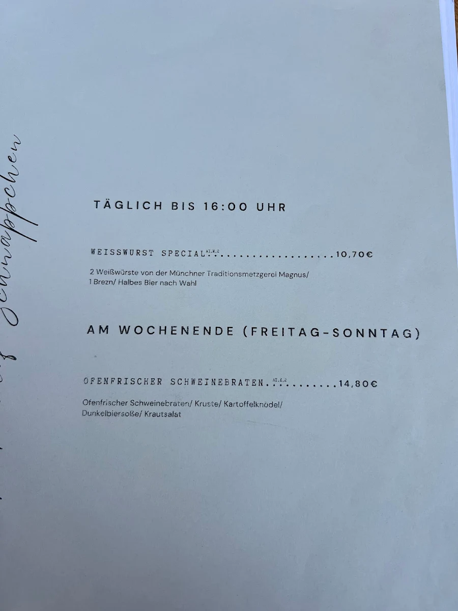 Speisekarte photo 3