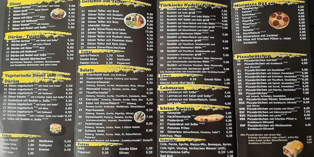 Speisekarte photo 3