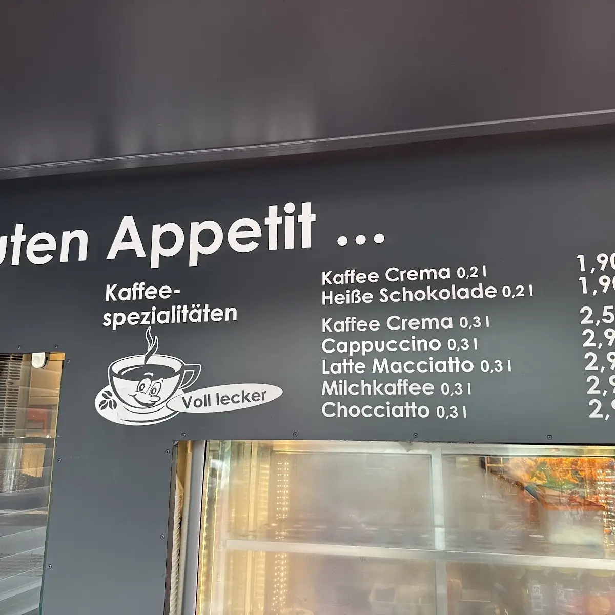 Speisekarte, Bistro am Penny Hähnchen/Grill