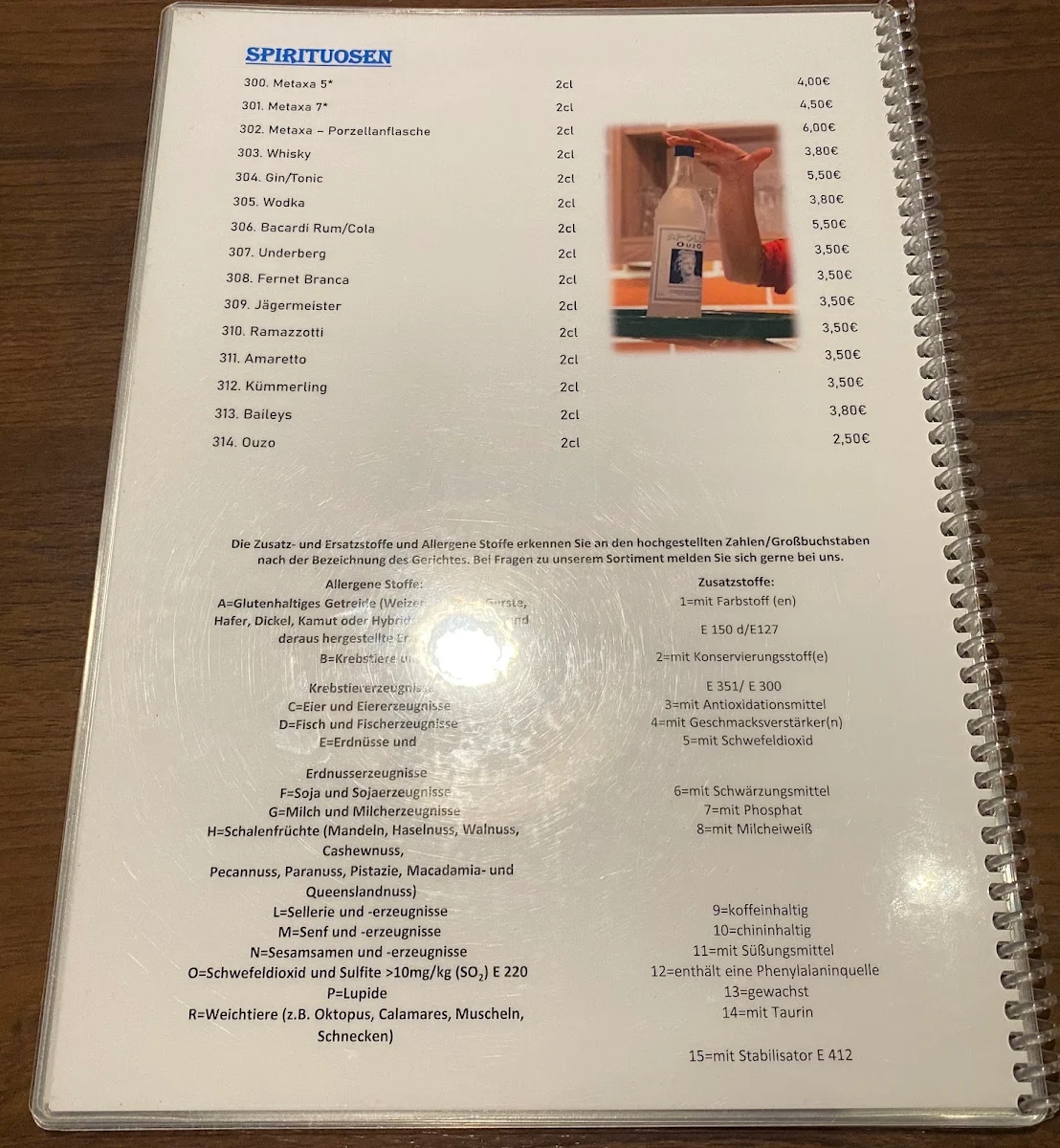 Speisekarte photo 1