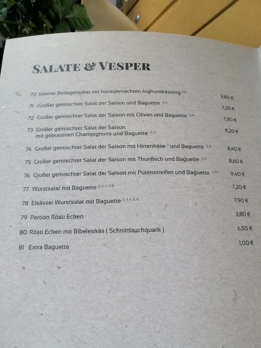 Speisekarte photo 8