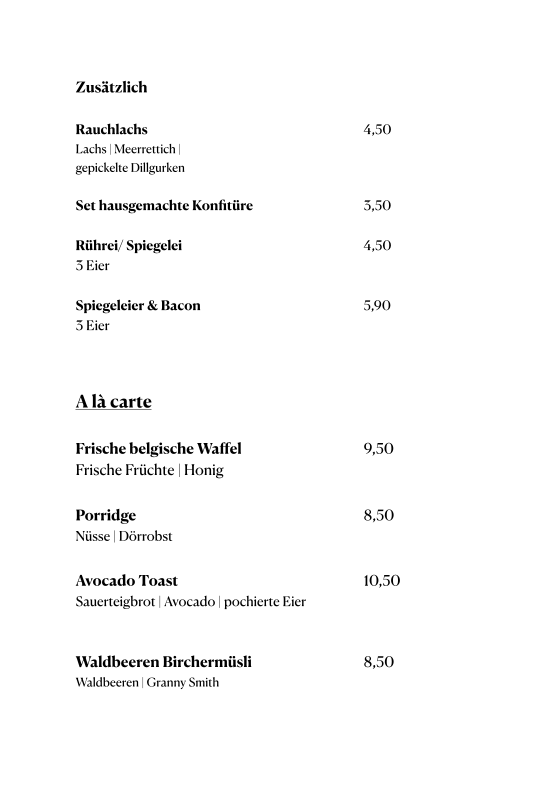 Speisekarte photo 8