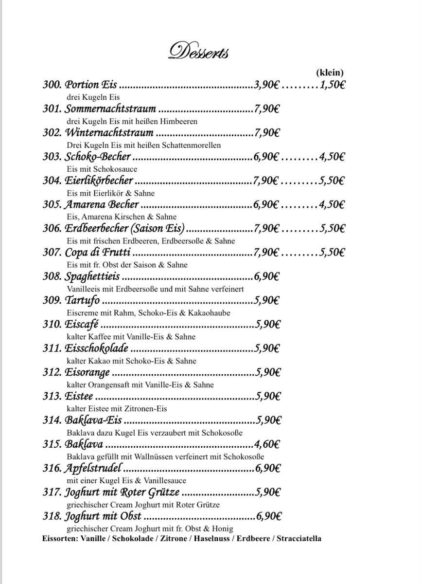 Speisekarte photo 2