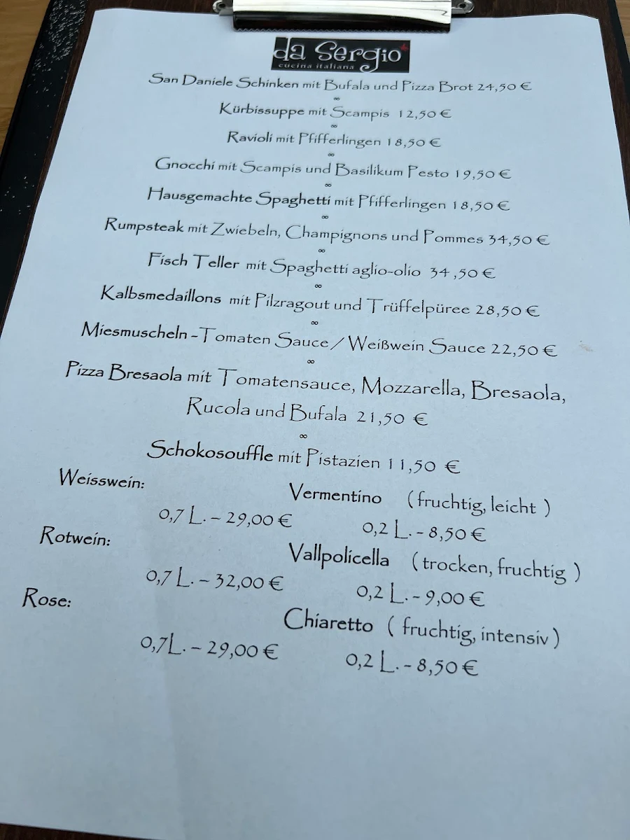 Speisekarte photo 2