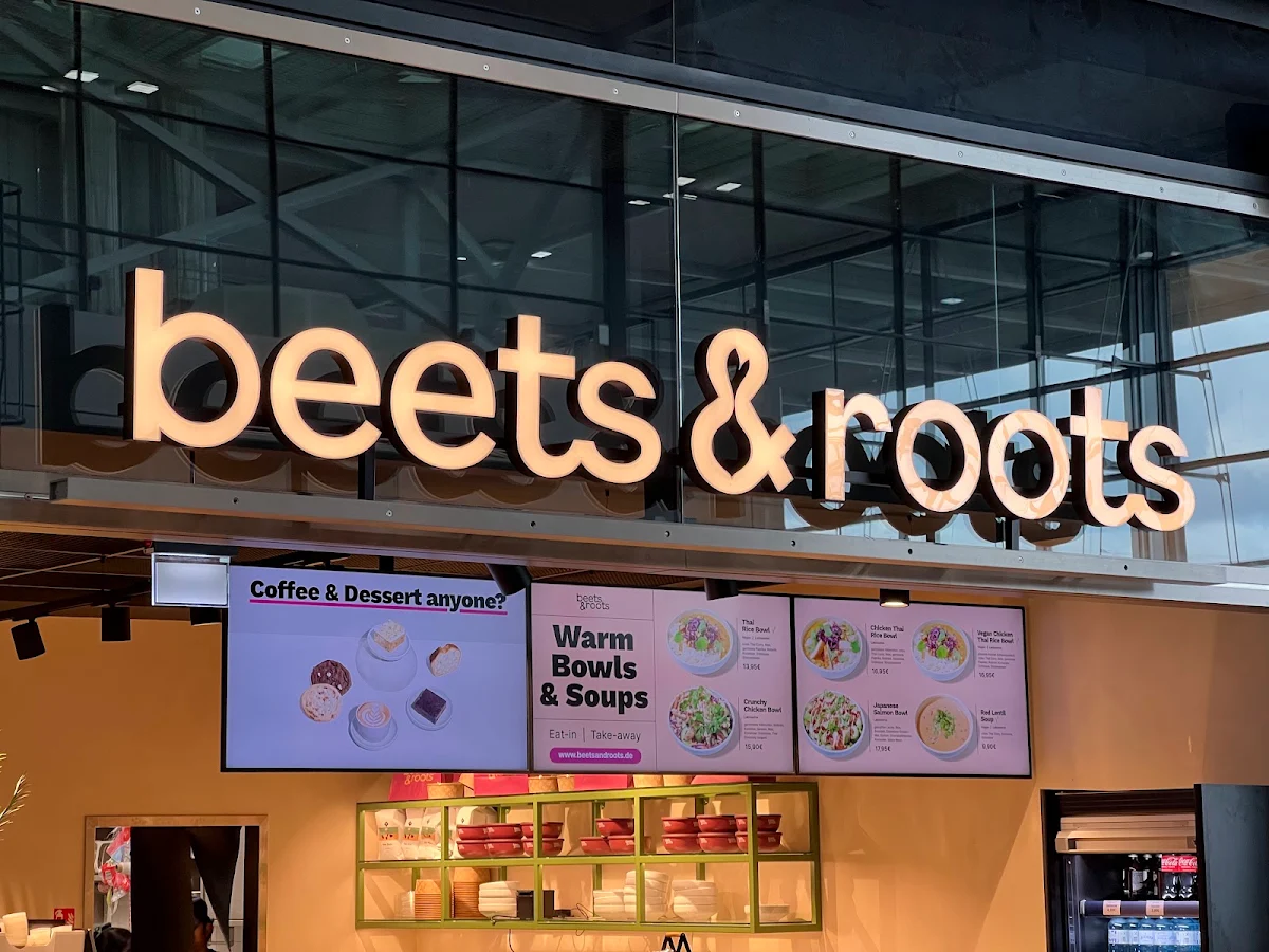 Speisekarte, beets&roots I Flughafen Berlin Brandenburg