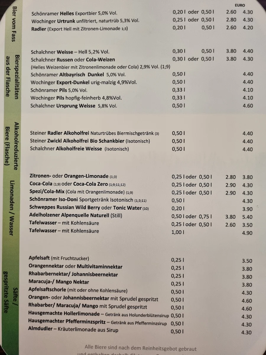 Speisekarte photo 2