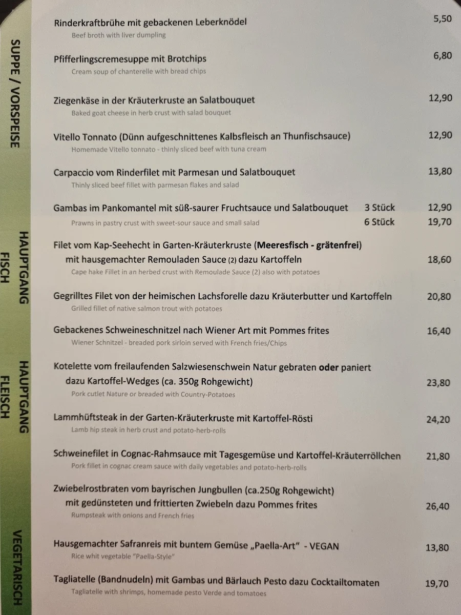 Speisekarte photo 3