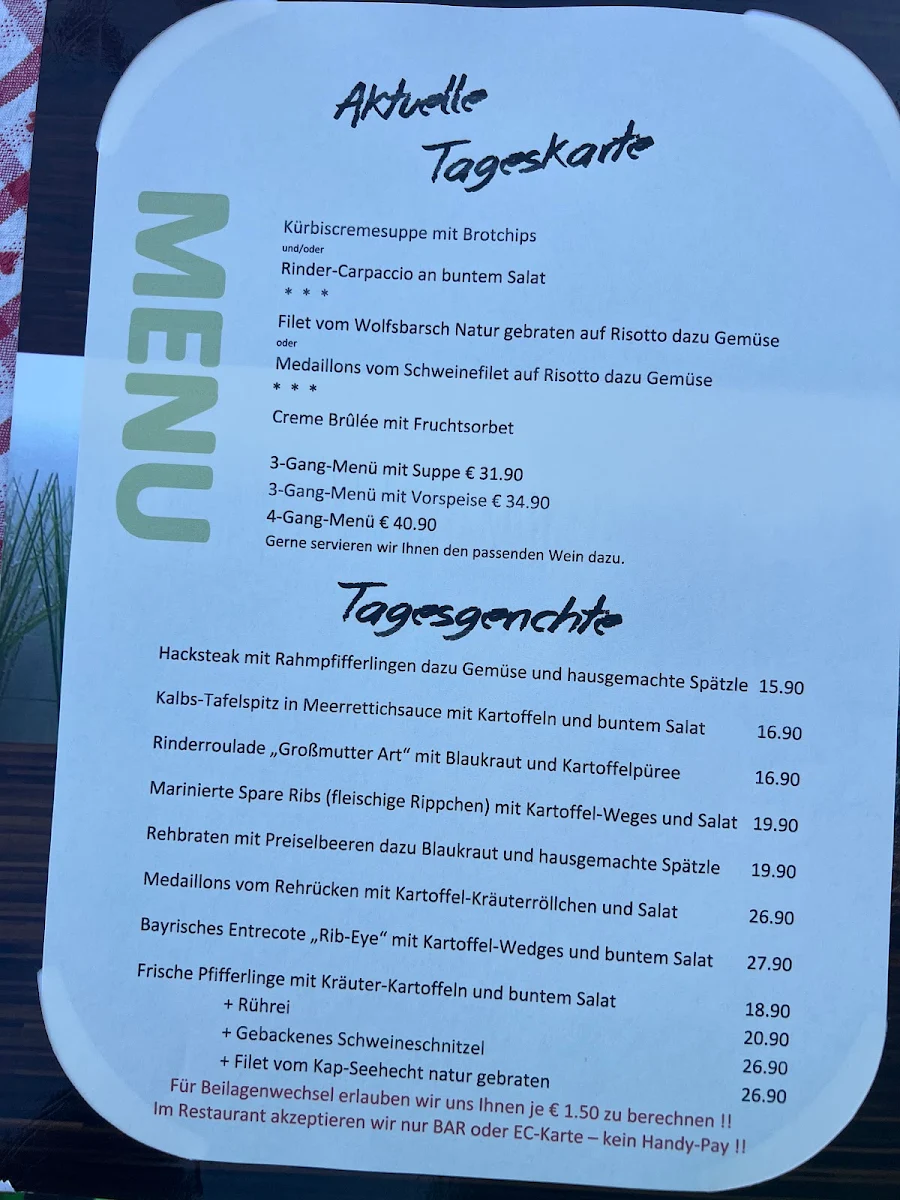 Speisekarte photo 5