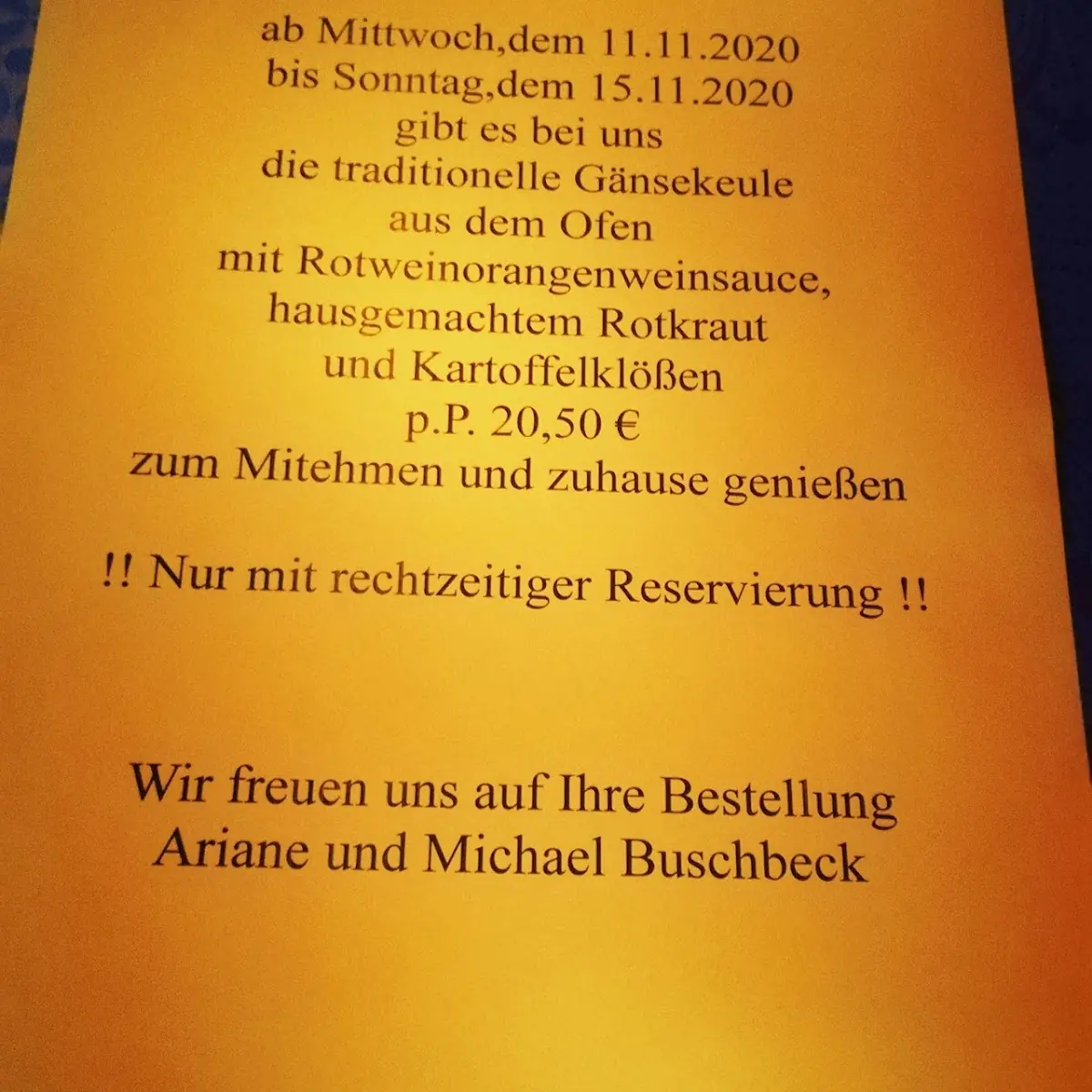 Speisekarte photo 2