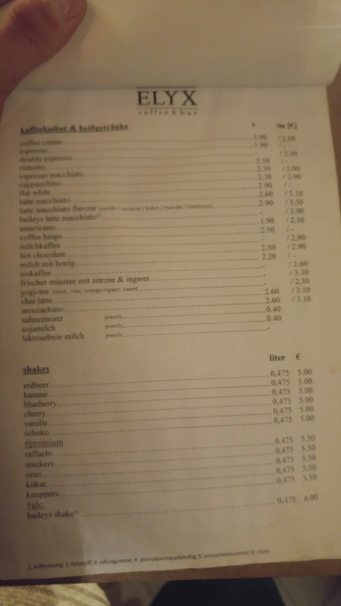 Speisekarte photo 2