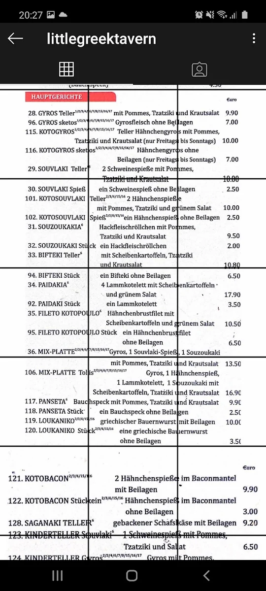Speisekarte photo 6