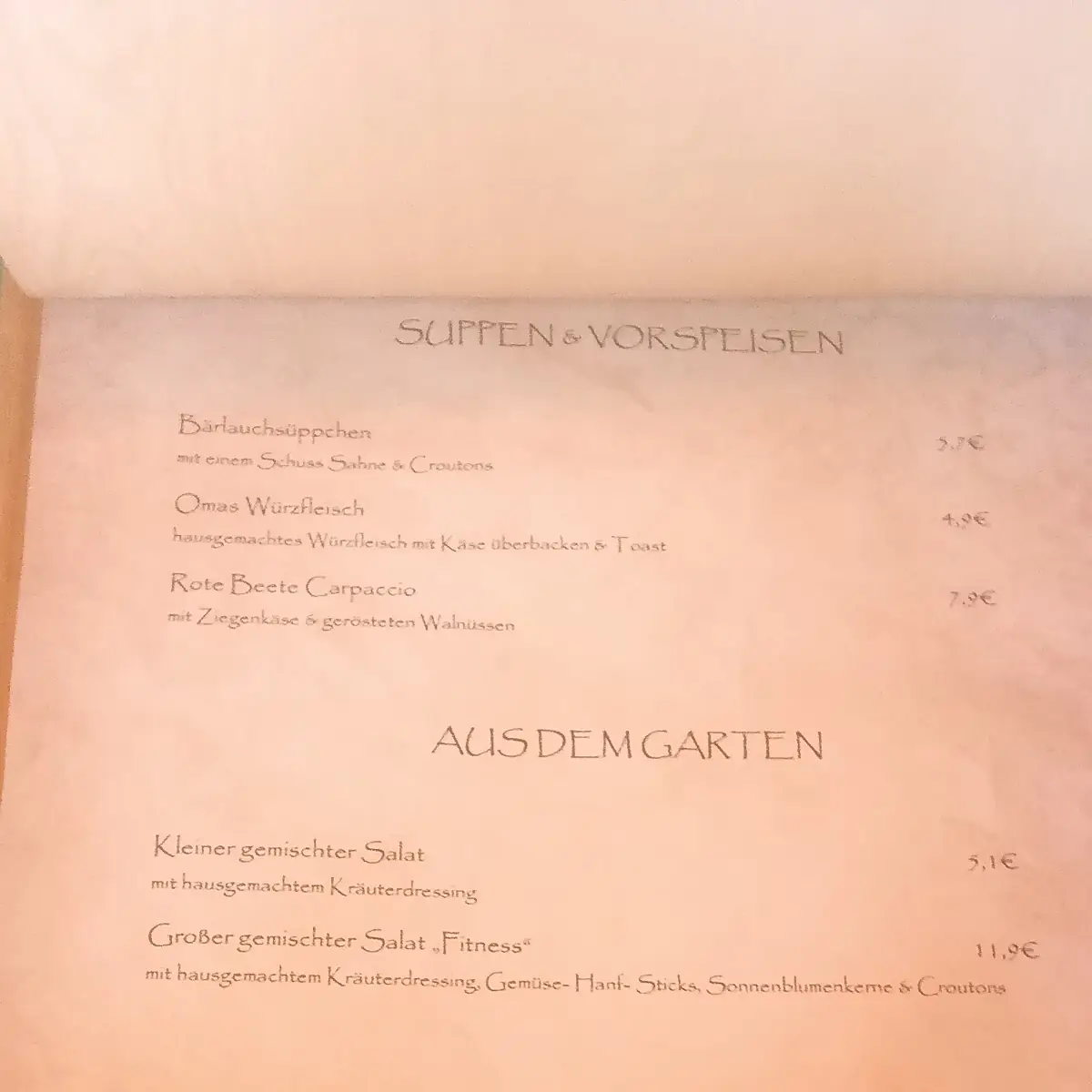 Speisekarte photo 7